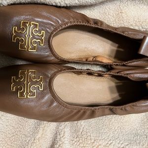Tory Burch Ballerina Leather Flats